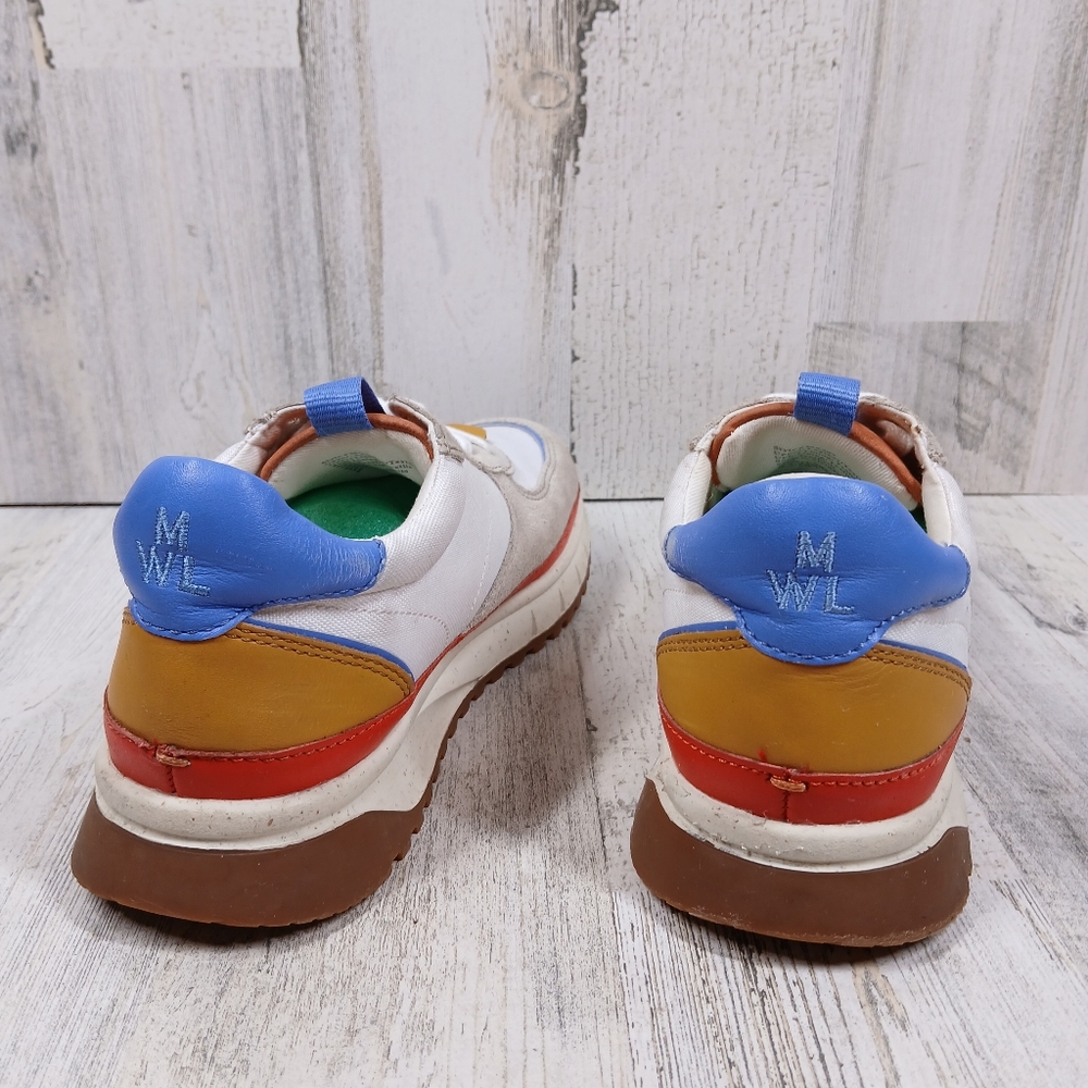 Madewell Kickoff Trainer Sneakers in Recycled Nylon, Suede and Leather - Picture 7 of 12
